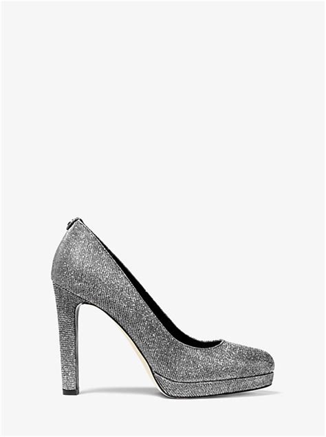 michael kors ethel pumps|Ethel Glitter Chain.